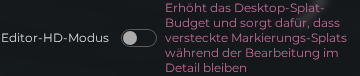 editor.scene-properties.splat.hd-mode