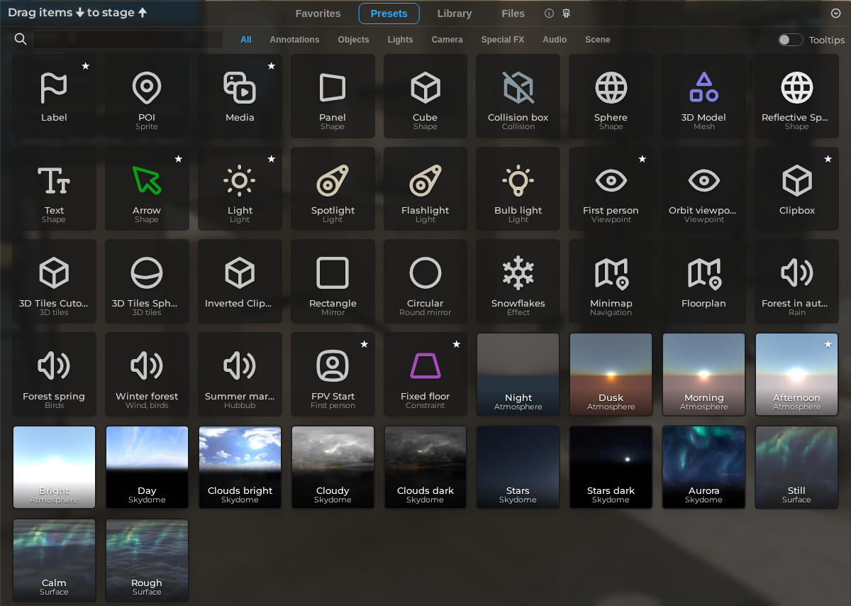 Asset Browser – Presets (LCC)