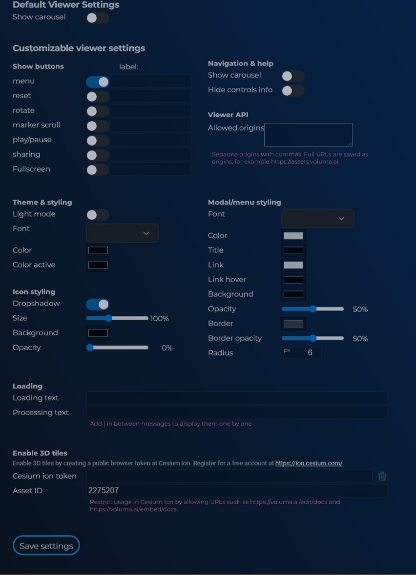 project.settings