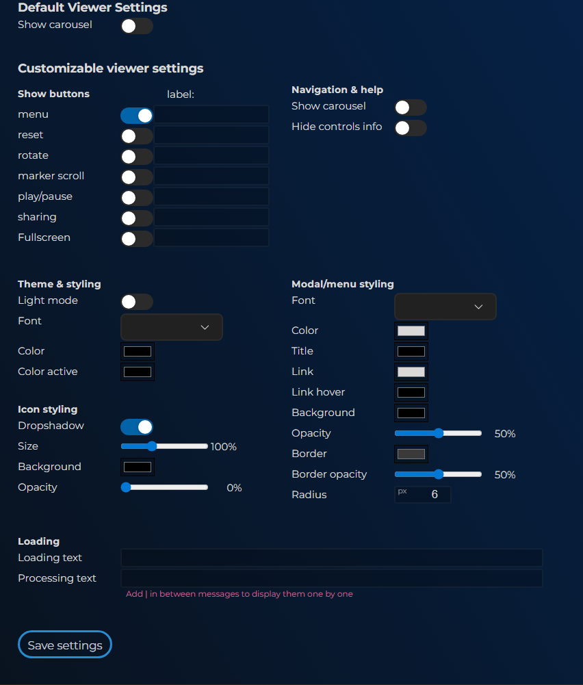 project.settings