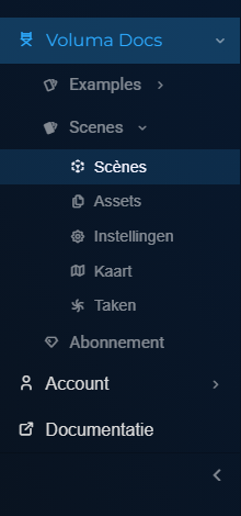 Manager-zijbalk