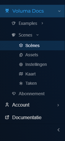 Manager-zijbalk